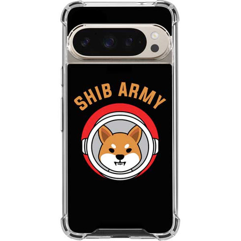 Shib Army Crypto Pixel 9/9 Pro Clear Case